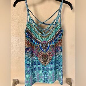 Vibrant Multicolor Women's Top